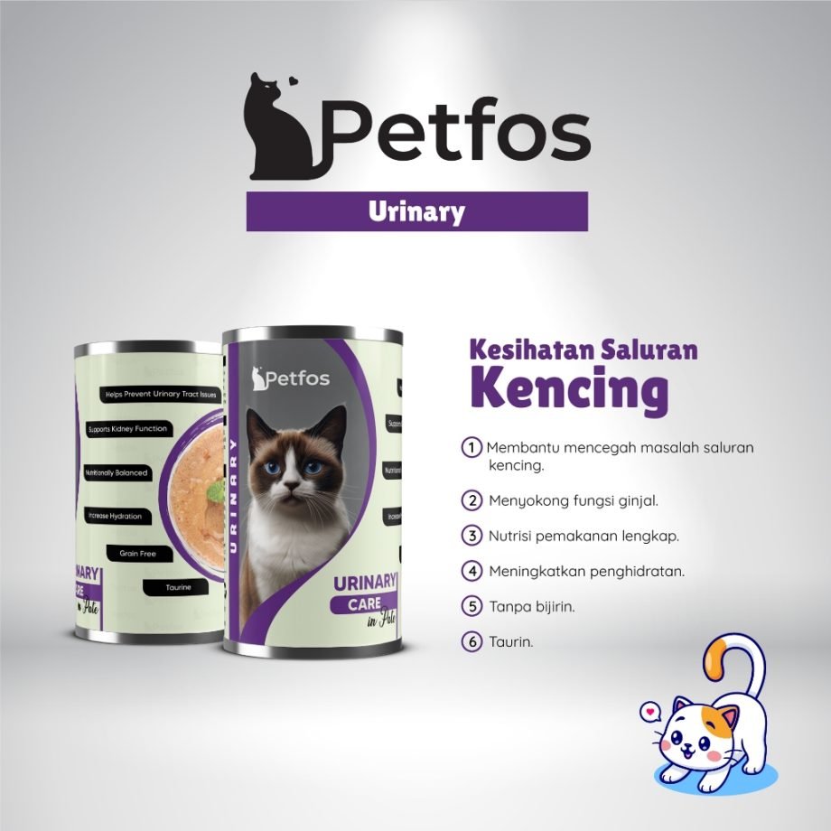 PetFos Cat Wet Food in Pate 400g