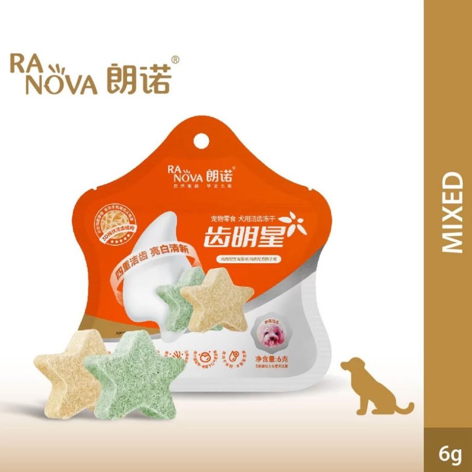 POODEE RANOVA Freeze Dried Cat Dental Star 6g