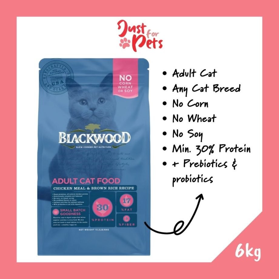 Blackwood 6kg Dry Cat Food