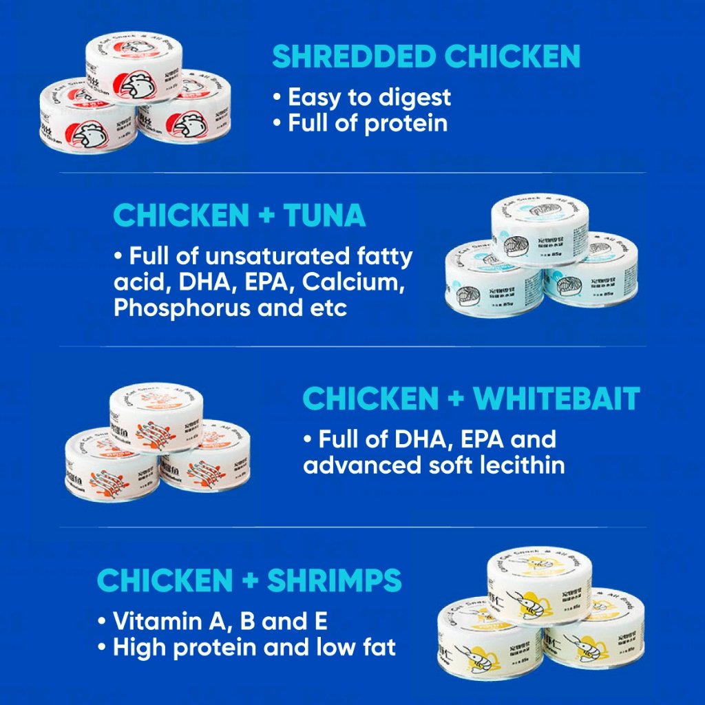 Premium Cat Canned Food 85g Cat Wet Food Cat Can Food