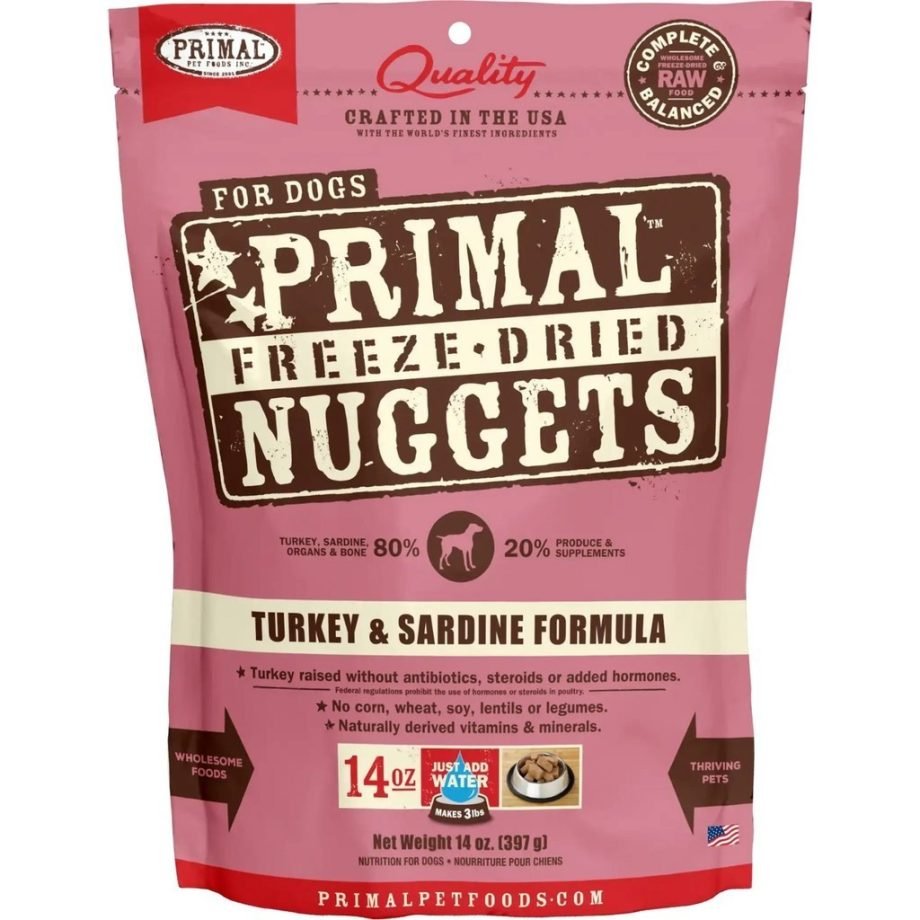 PRIMAL Freeze Dried nuggets 14oz (Dog)-Grain Free